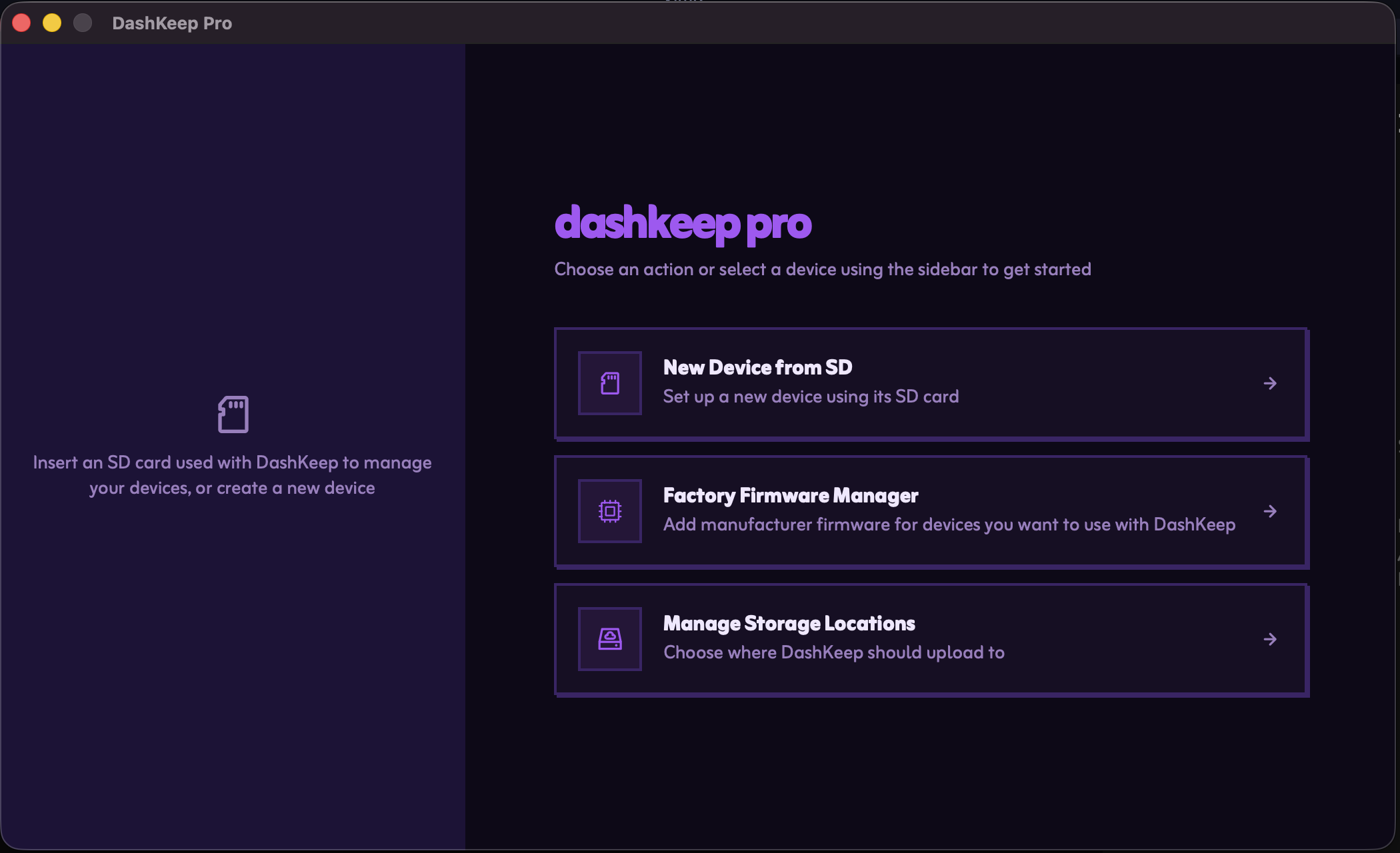 DashKeep Pro fleet dashboard
